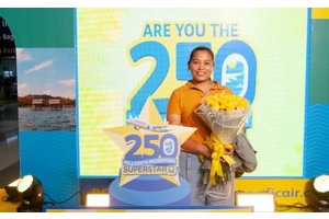 CebuPac's 250 millionth passenger gets P250-K, 25 free RT flights