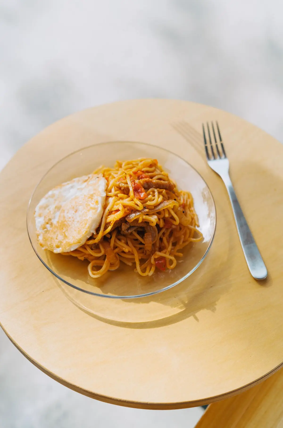 三杯豬柳鐵板麵