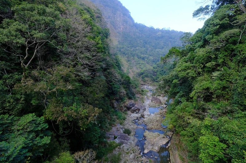 【苗栗南庄】神仙谷瀑布步道：免門票！賽德克巴萊場景＆餐廳靈異