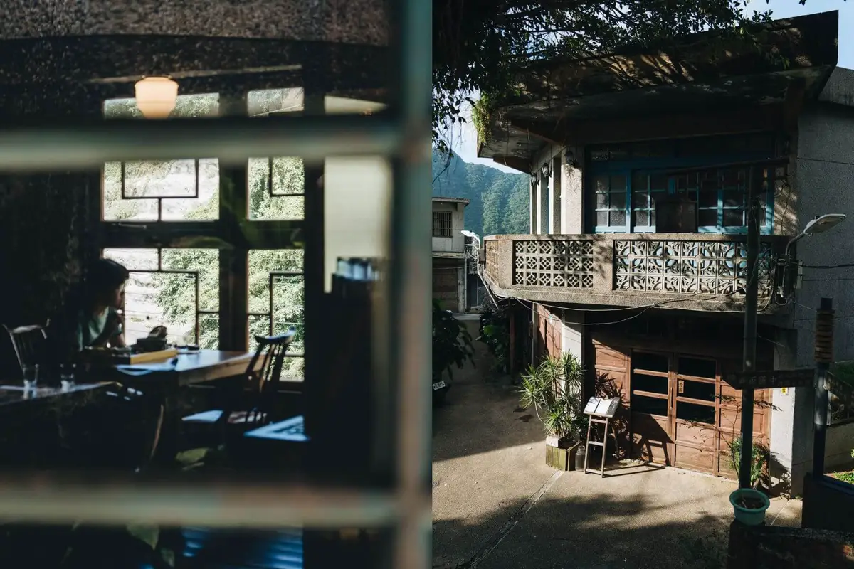 上╱散散步酒館。下╱迷迷路食堂。