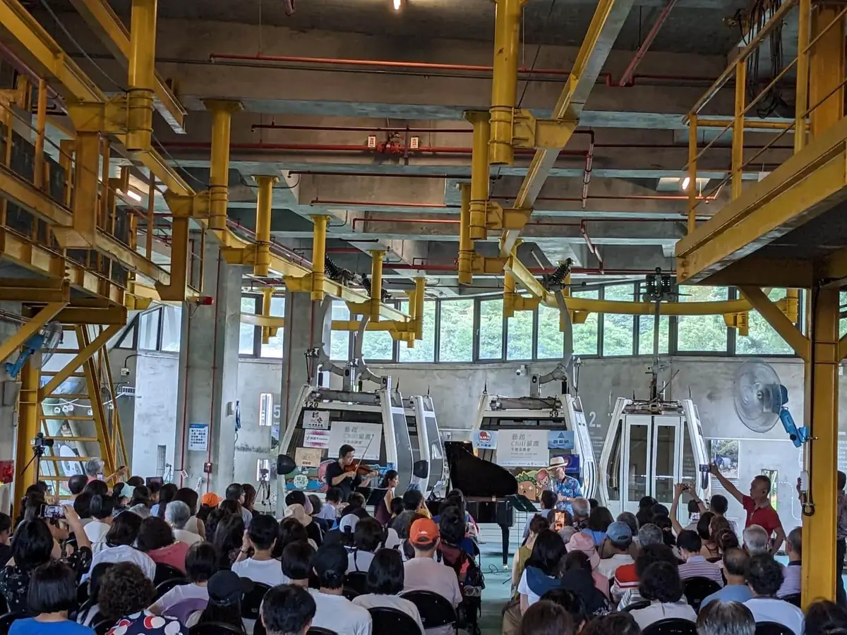 貓空纜車貓空站儲車區