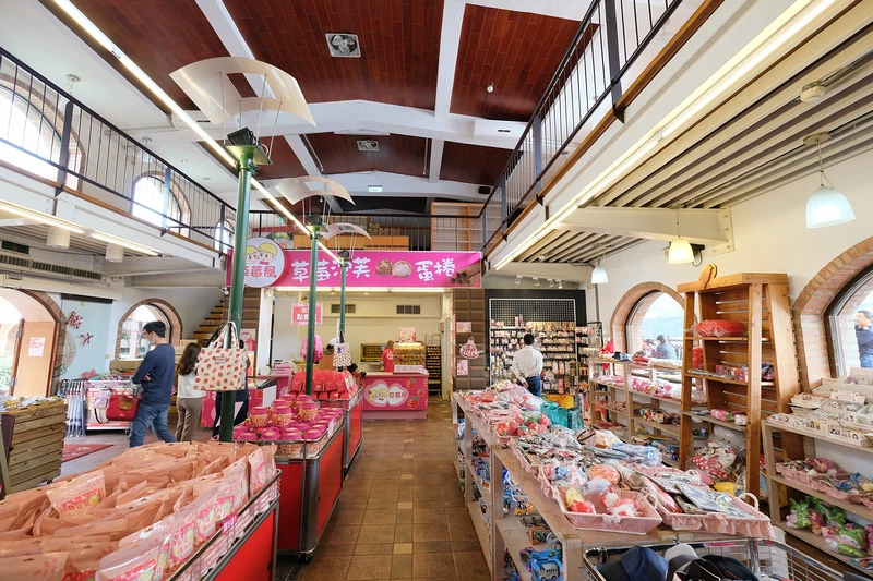 【苗栗】大湖酒莊＆草莓文化館：冰淇淋泡芙必買！免門票採草莓吃