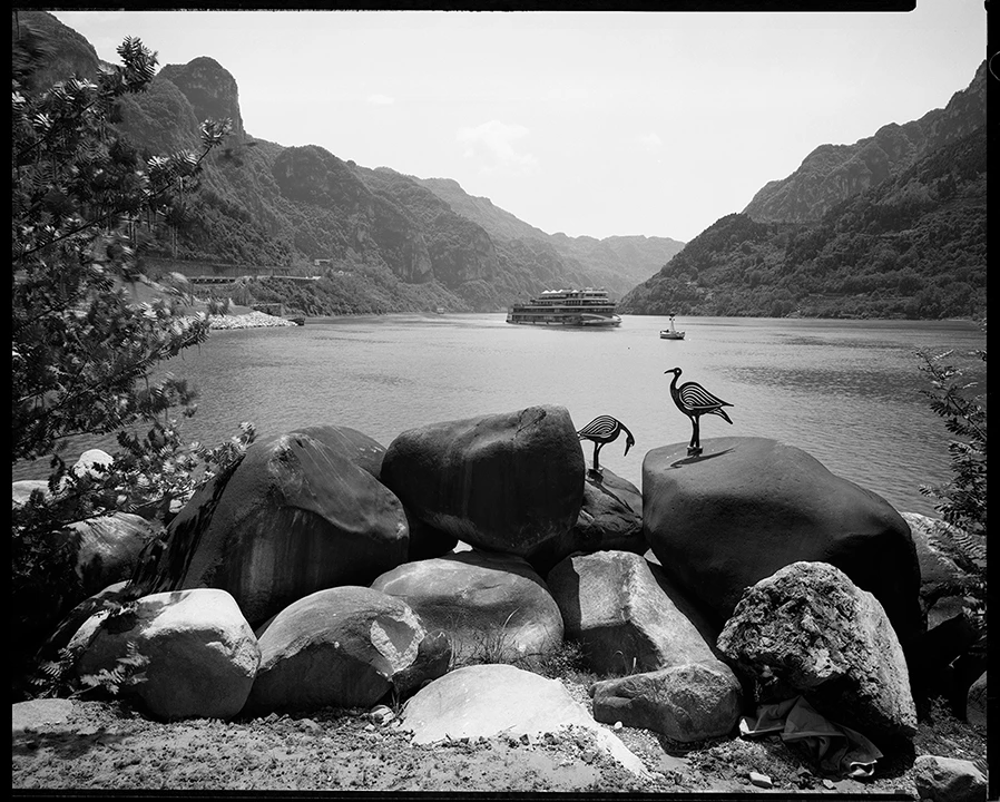 003三峡消落带（莲沱） 2023年，8X10inch .jpg