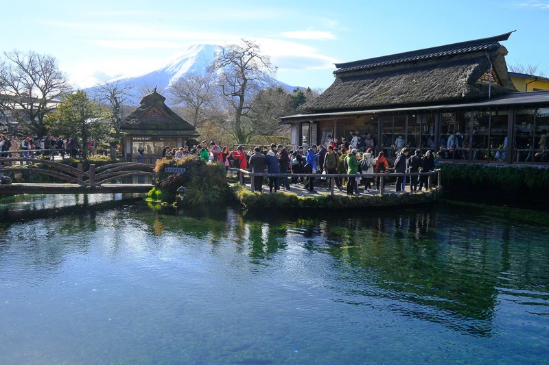【河口湖】忍野八海：必去富士山湧泉群！日本名水百選交通美食彙