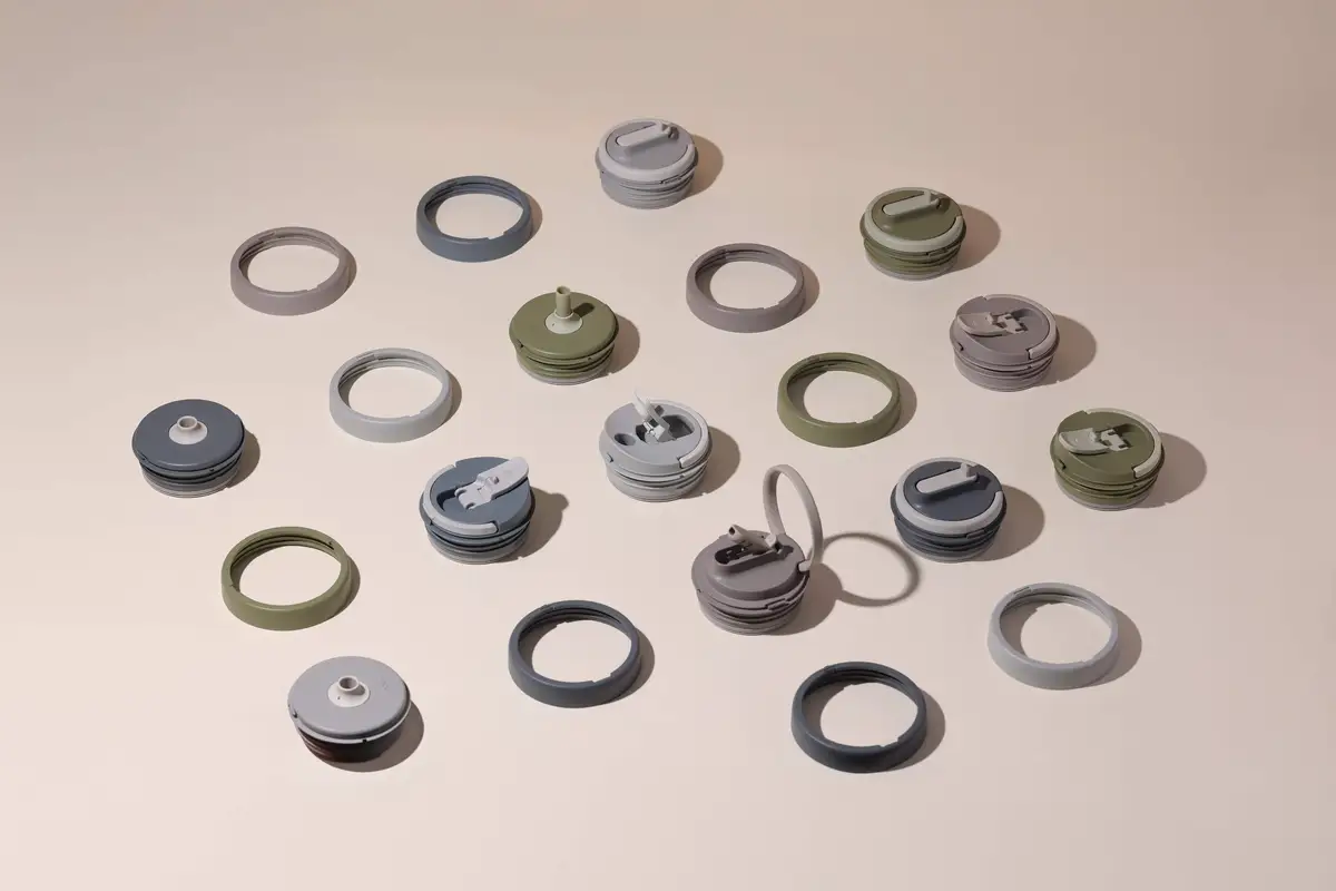 WOKY MOZU模組上蓋和杯環，決定保溫杯的八成以上的功能。