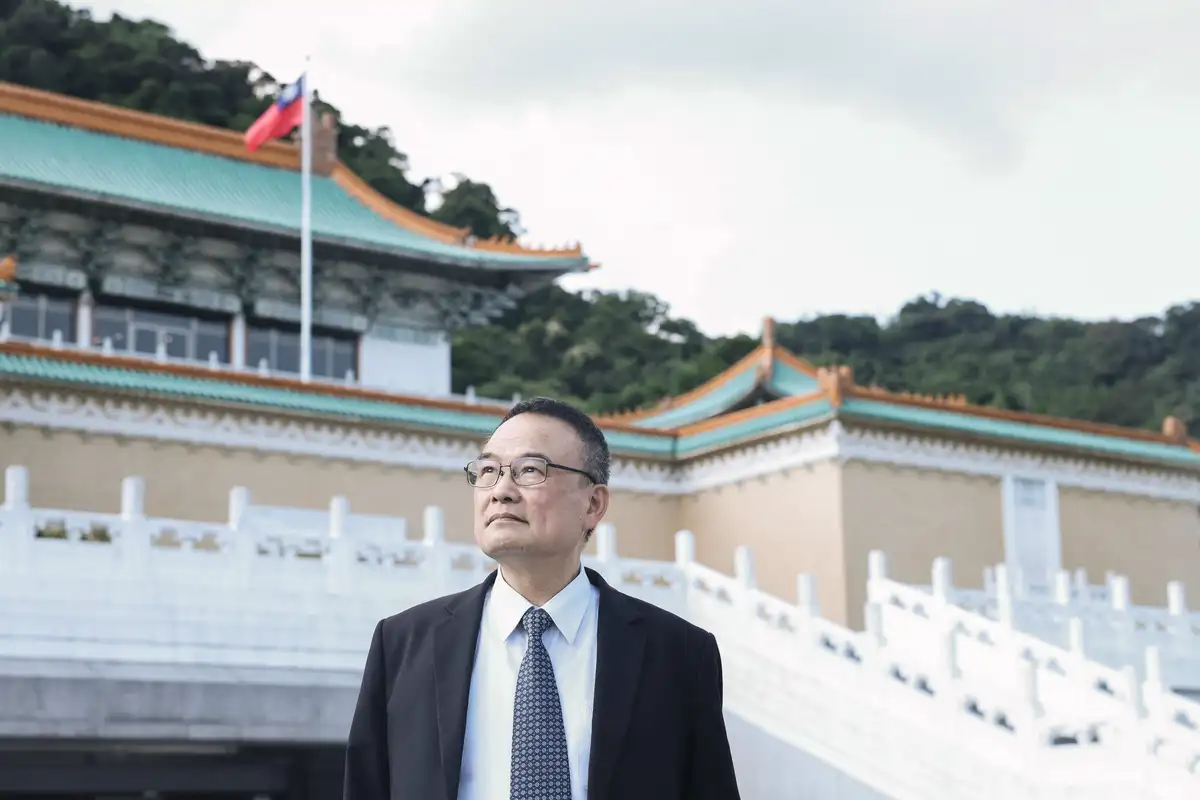 故宮院長 蕭宗煌。攝影／蔡傑曦