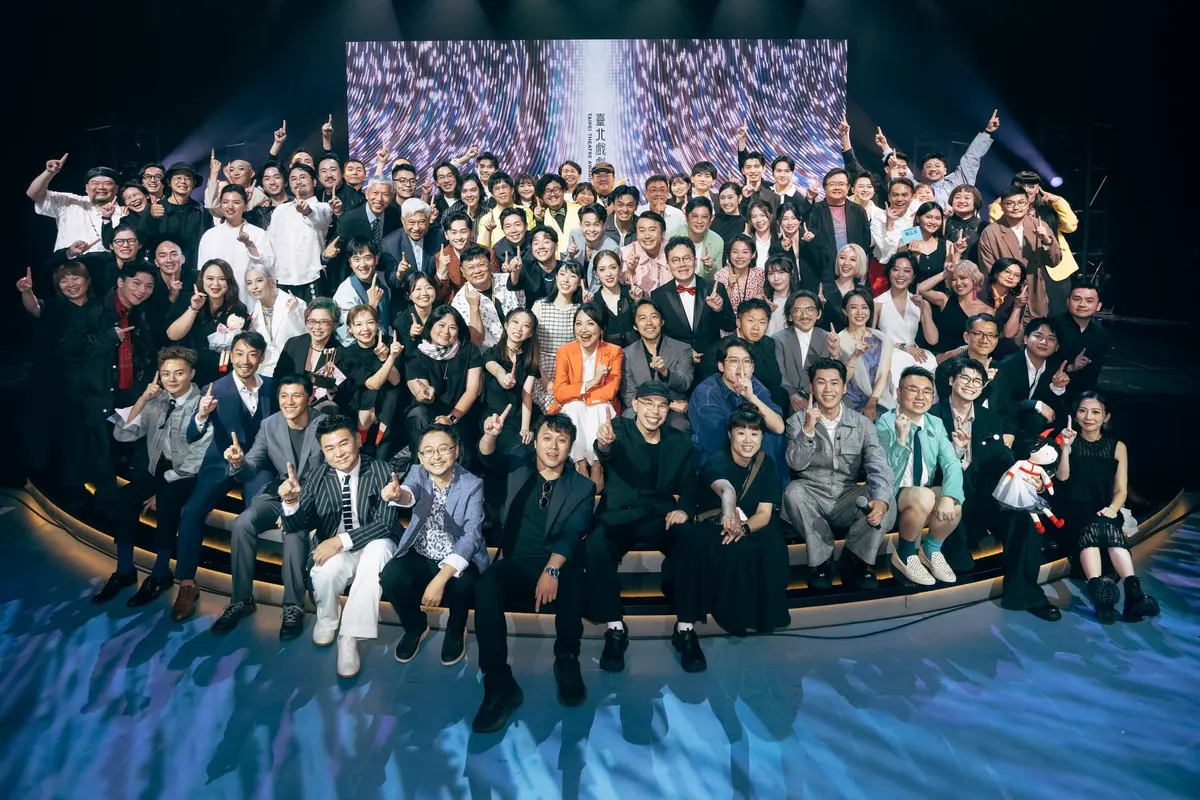第一屆台北戲劇獎入圍者大合照