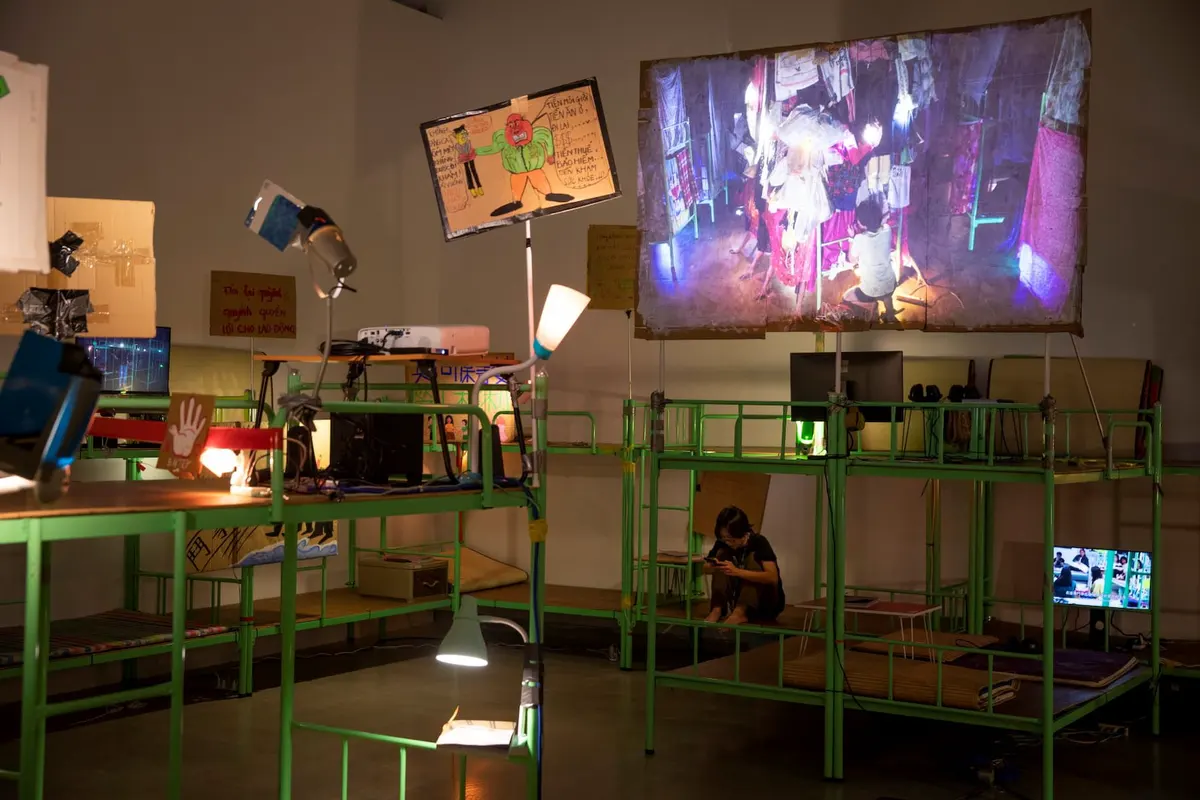 第22屆台新藝術獎 視覺藝術獎 你哥影視社《宿舍Ký Túc Xá 》（圖／你哥影視社）