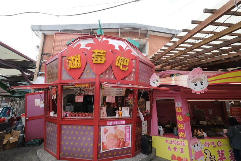 【苗栗】大湖酒莊＆草莓文化館：冰淇淋泡芙必買！免門票採草莓吃