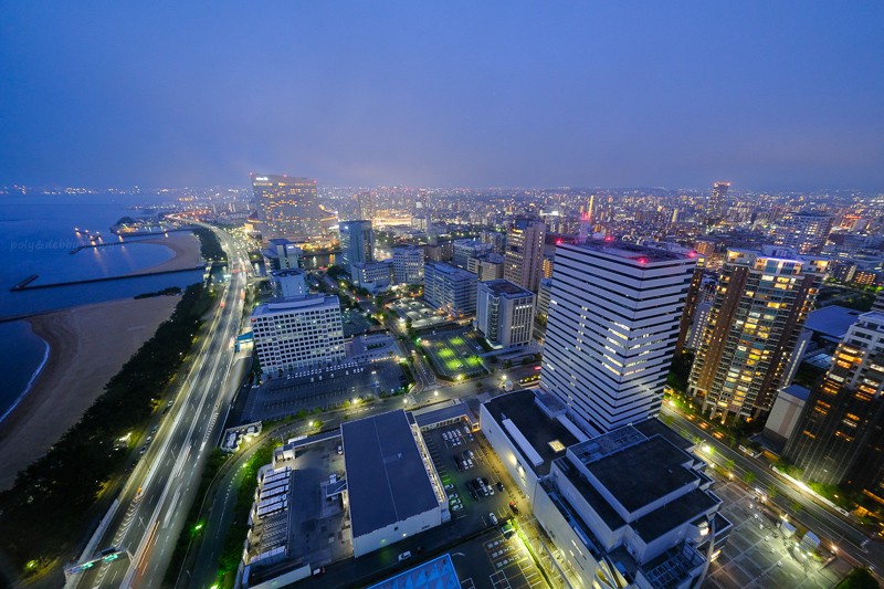 【福岡塔攻略】夜景100選認證！5大必看重點、門票交通＆附近景點彙整