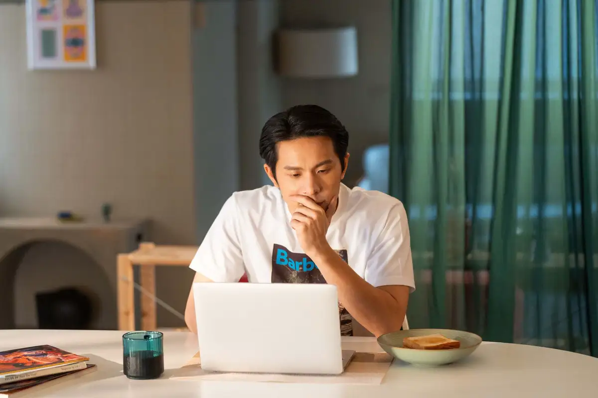 白色印花棉質上衣 by Barbour