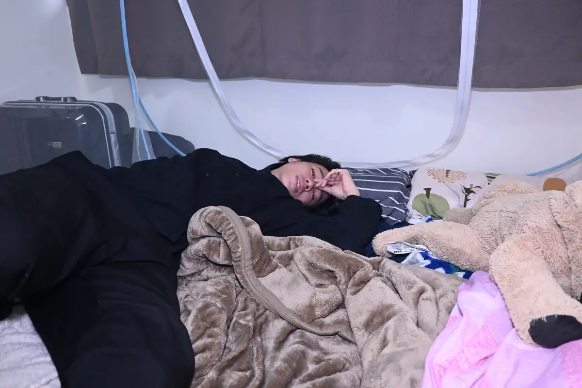 友人拍攝的蔡定邦