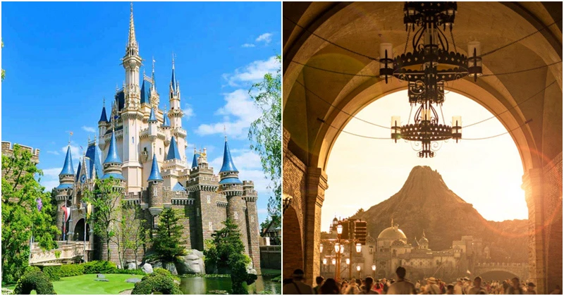 東京迪士尼樂園海洋比較