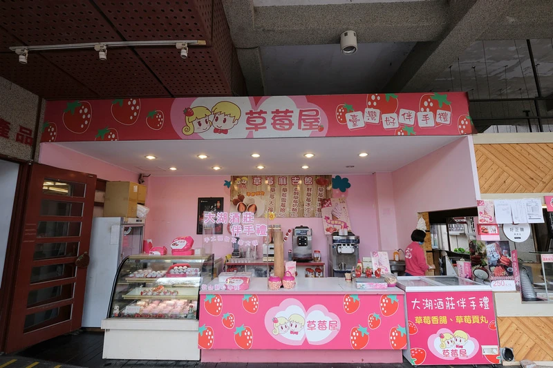 【苗栗】大湖酒莊＆草莓文化館：冰淇淋泡芙必買！免門票採草莓吃