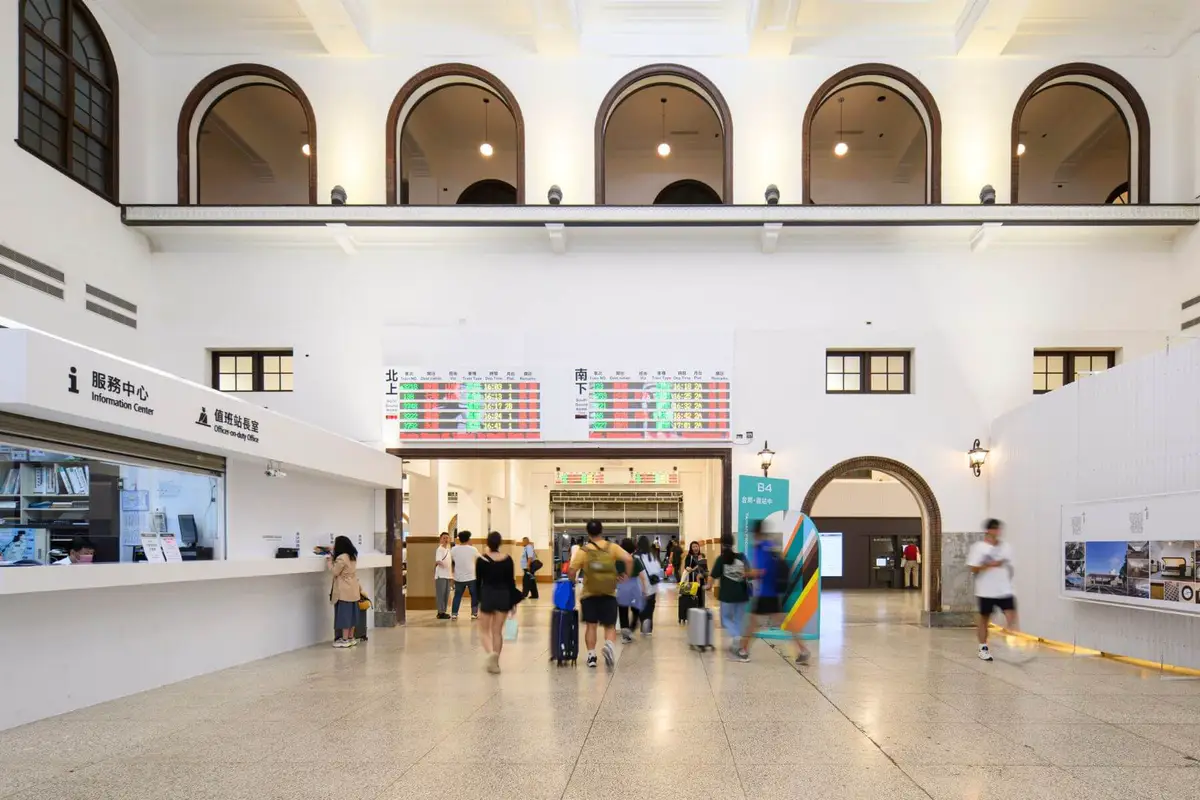 圖 ∕ 2024台灣設計展＿台南＿台南火車站微改造