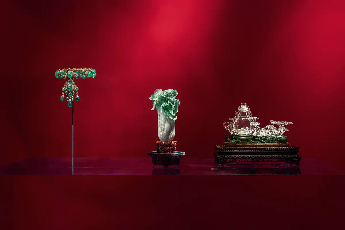 「大美不言」特展。圖片提供／故宮