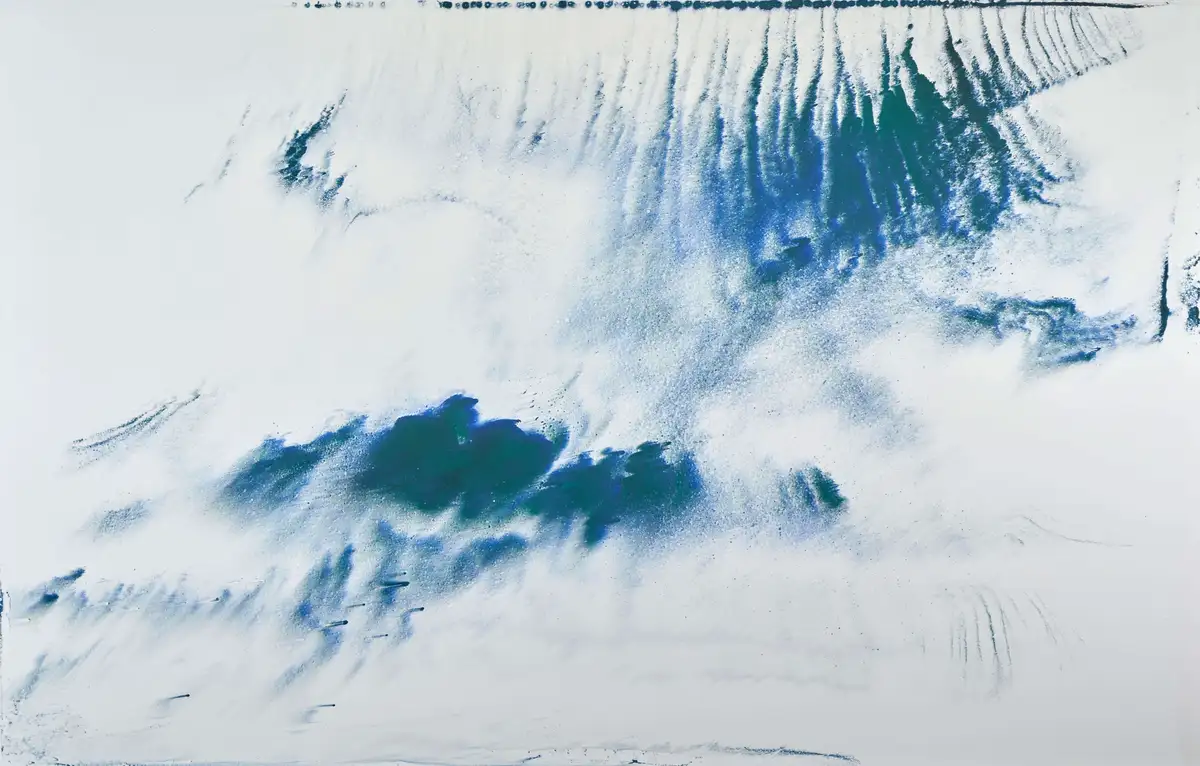 Walking on Water-Grace and Waves2 by 藤村真 Makoto Fujimura