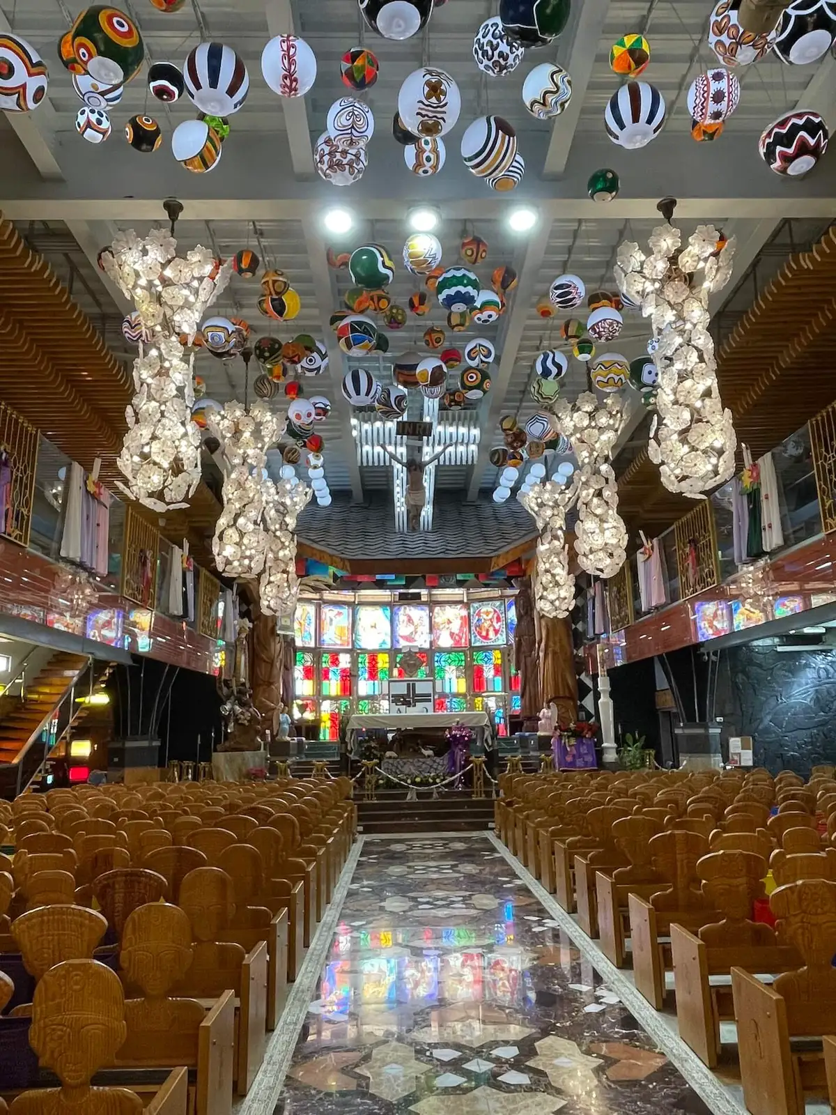 佳平法蒂瑪聖母堂曾入鏡原民歌手阿爆爆的MV。（圖片提供／李清志）