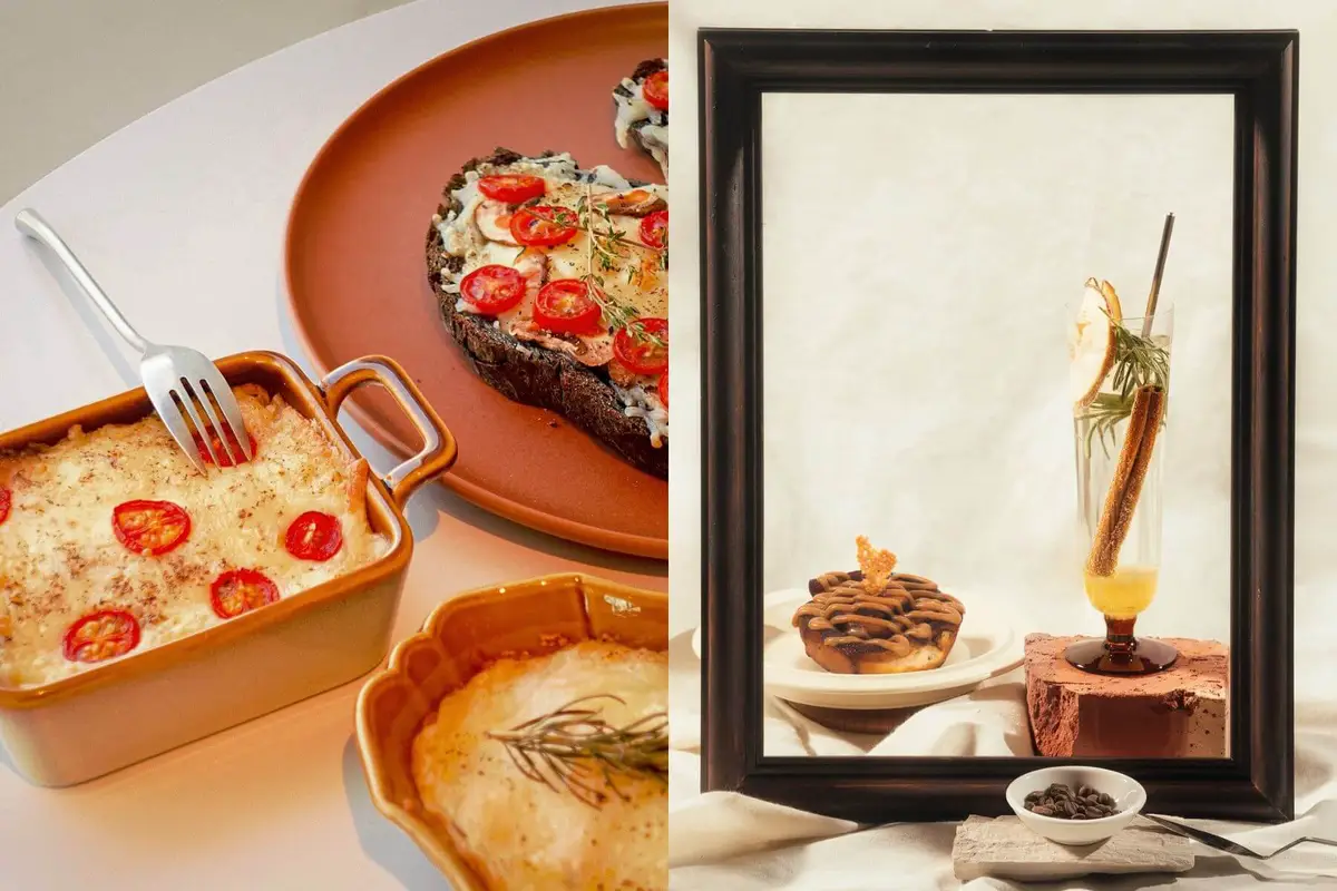 臺南市美術館的褐umber主打暖色系餐食。（圖/褐 umber）