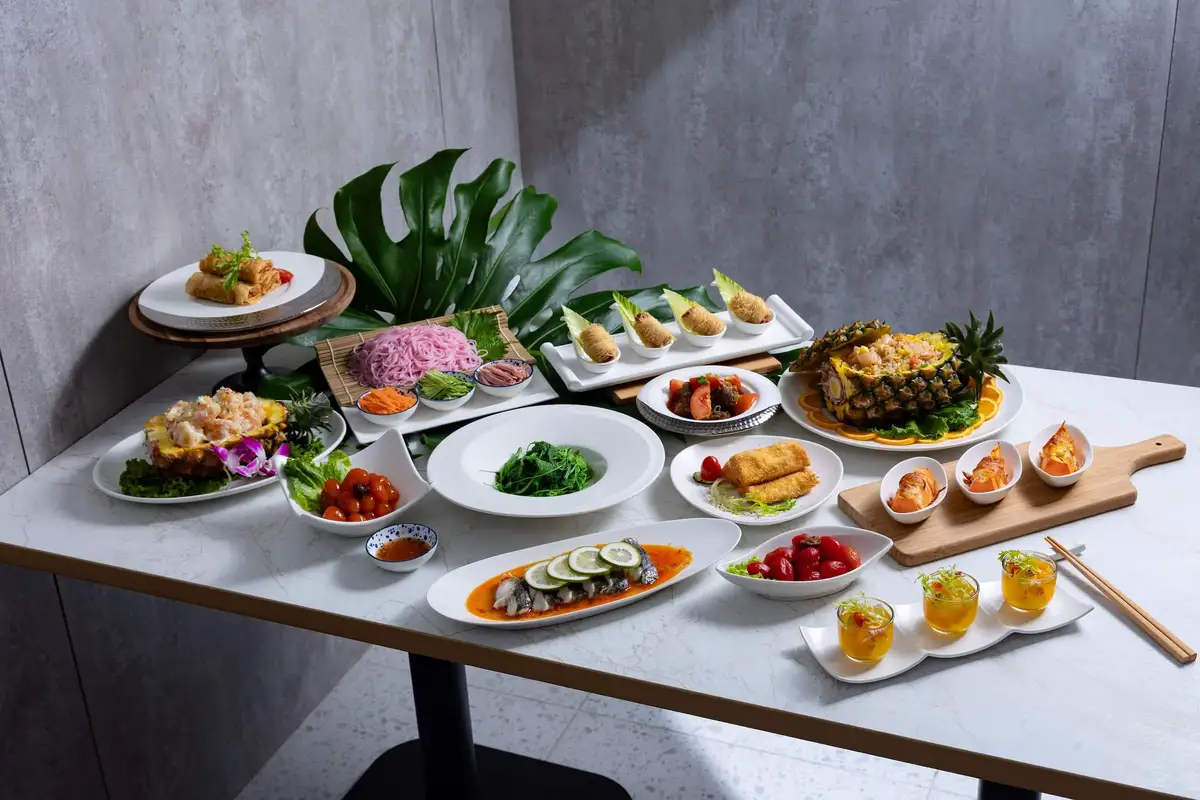 果然夏天季節料理。圖片提供／冠翔泉旅