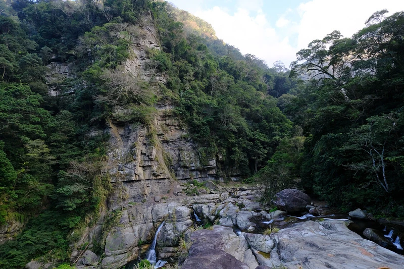 【苗栗南庄】神仙谷瀑布步道：免門票！賽德克巴萊場景＆餐廳靈異