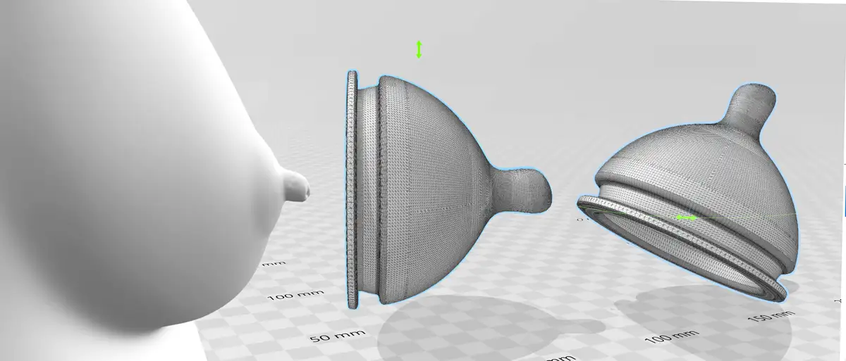 依3D掃描影像建立乳房數位分身