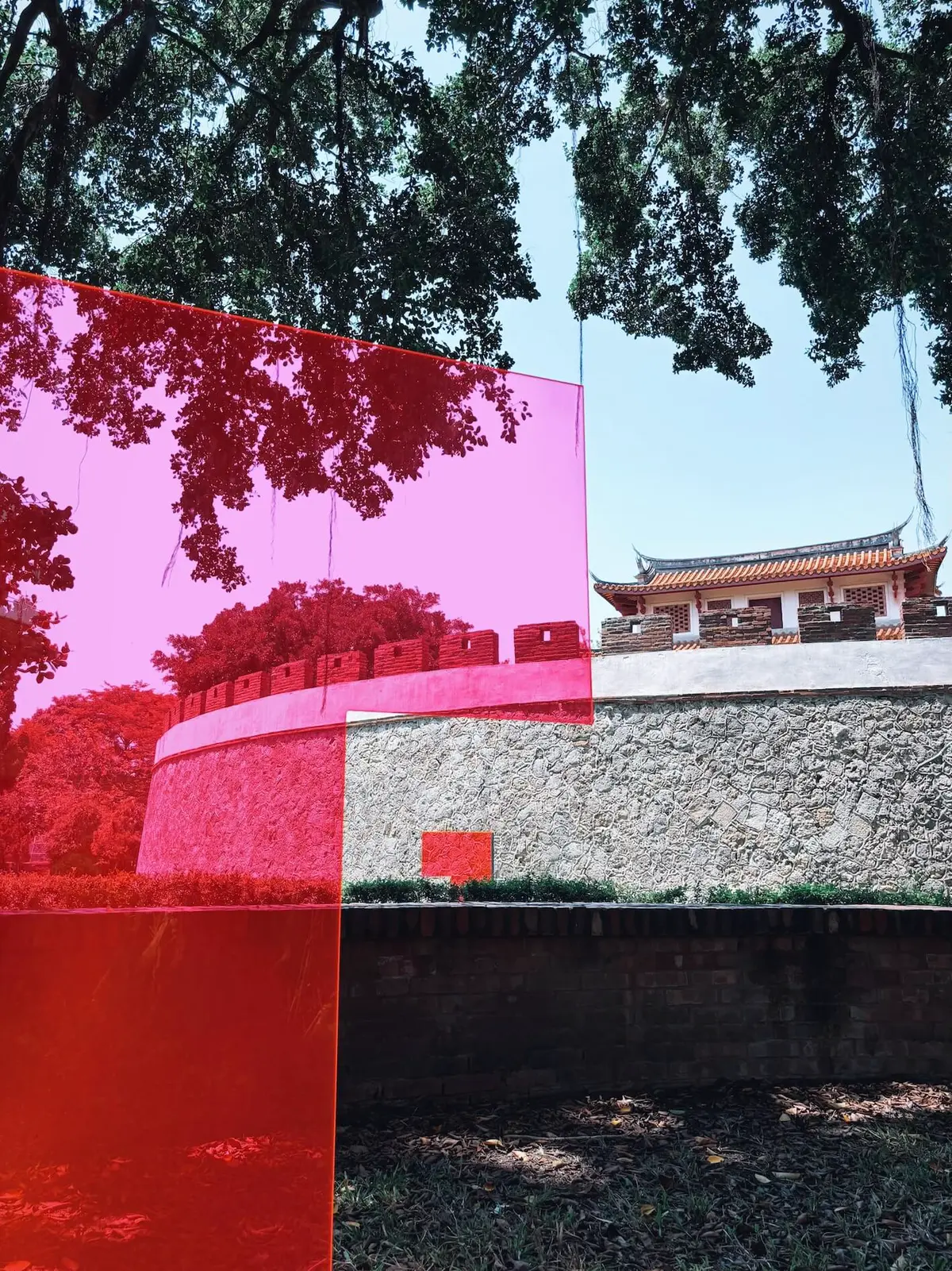 府城城垣藝術裝置《聚焦城垣》