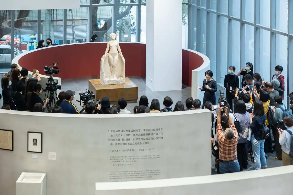 「光──臺灣文化的啟蒙與自覺」展場（攝影／張國耀）