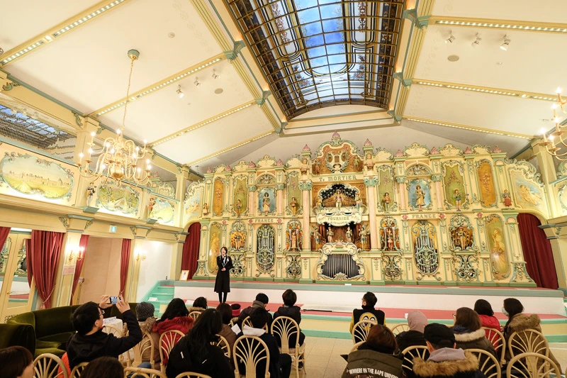 【山梨】河口湖音樂盒之森美術館：世界最大舞蹈風琴！歐風庭園內