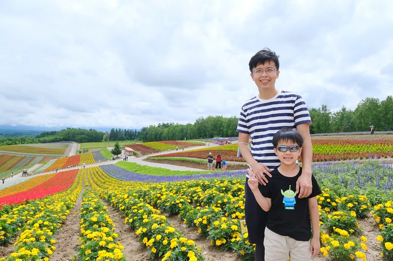 【北海道】四季彩之丘：彩虹般的花田絕色美景！美瑛必去景點超驚