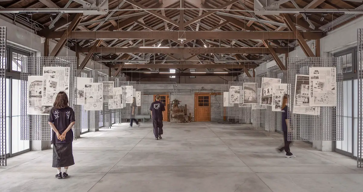 E區／穿越西市場（影像提供｜格式設計展策、攝影｜汪德範）