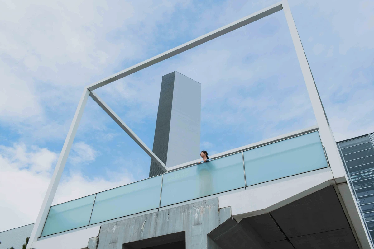 建築大師谷口吉生設計之「廣島市環境局中工廠」。