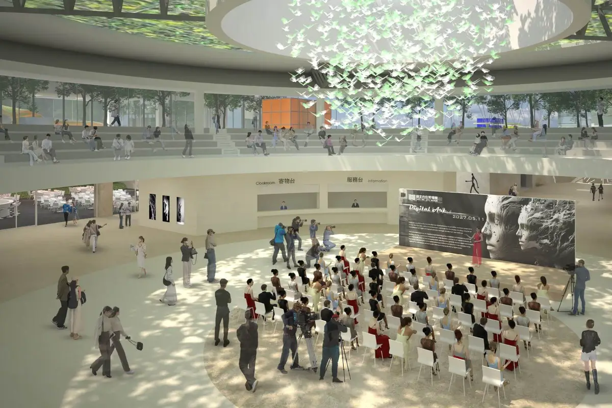 本次北美館擴建可看見劉培森在建築設計裡對於空間彈性運用的深刻洞察。