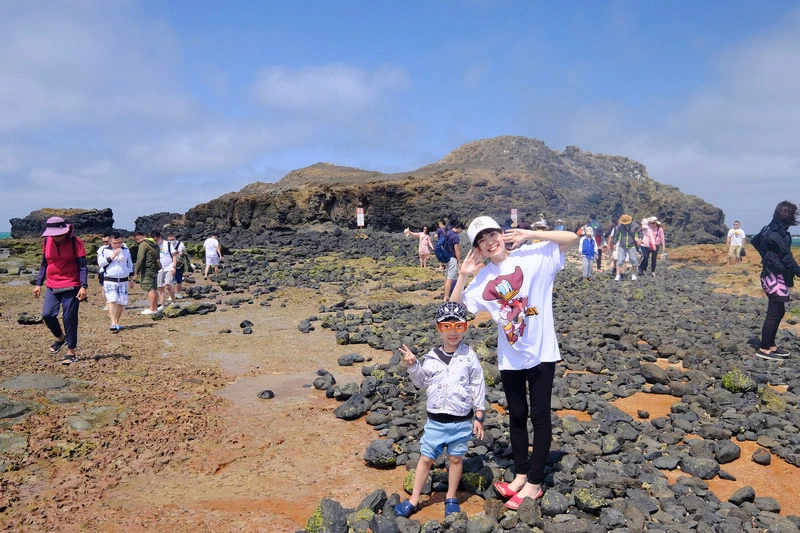【澎湖】奎壁山摩西分海：看潮汐時間表橫跨神秘海中央＆附近景點