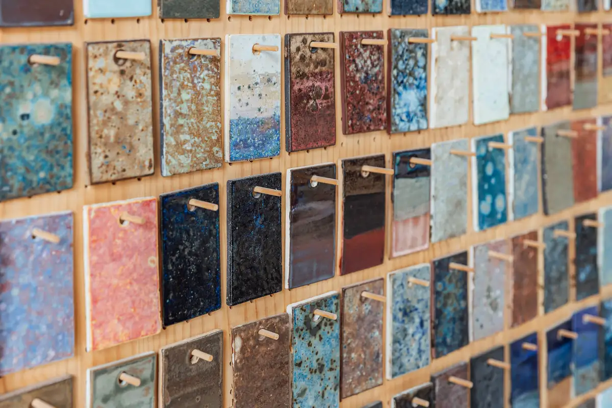 釉藥堂的試釉片