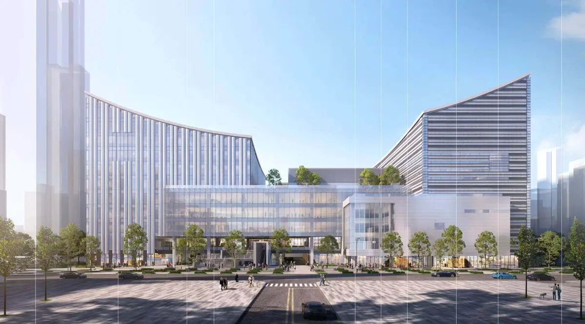 Taipei Public Library New Main Branch and Taipei Music Hall／臺北音圖中心。圖片提供／Department of Cultural Affairs, Taipei City Government