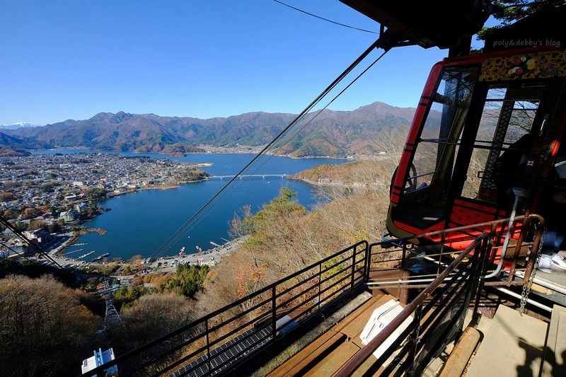 【天上山公園】必搭河口湖纜車！制高點眺望富士山全景＆超酷景觀