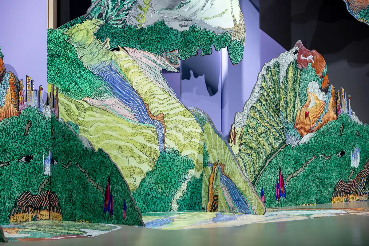 《共融地景》Inclusive Landscape /台北當代藝術館提供 攝影：王士源