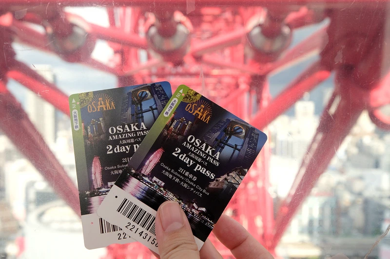 【大阪梅田】HEP FIVE摩天輪：用大阪周遊卡免門票！美食