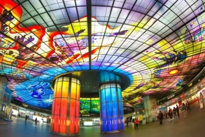 全球最美地鐵站之一在高雄！世界12大絕美地鐵站公開，高捷美麗島站上榜