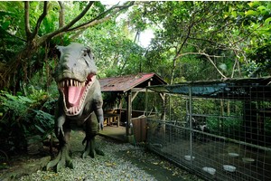 【沖繩名護】DINO恐龍公園：侏儸紀再現！80種恐龍親密接觸超刺激