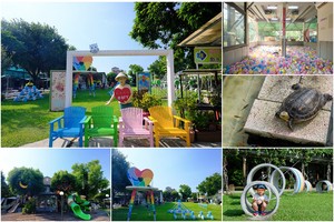 【台中】赤腳ㄚ生態農莊：樹屋溜滑梯、沙坑、戲水池，親子放電好去處