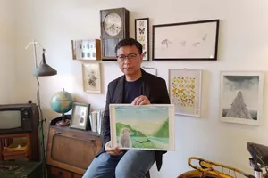 吳明益首部圖畫故事書《三隻腳的食蟹獴與巨人》：我得畫一個故事來挽回故事