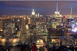 【紐約】洛克斐勒中心觀景台：夜景美翻！Top of the Rock Rockefeller Center
