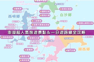 【2025澎湖景點】20個澎湖旅遊必去景點推薦！澎湖好玩地圖規劃懶人包