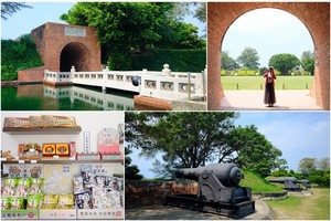 【台南】億載金城(二鯤鯓砲臺)：全台首座西式砲台！門票＆歷史由來介紹