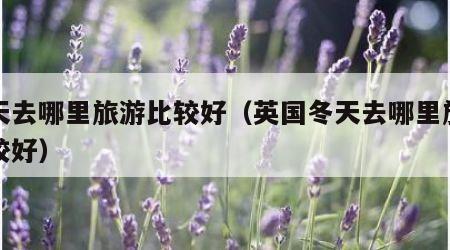 冬天去哪里旅游比较好(英国冬天去哪里旅游比较好)