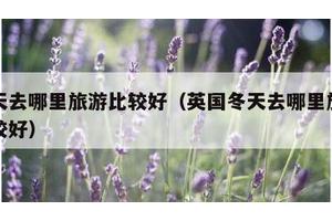 冬天去哪里旅游比较好（英国冬天去哪里旅游比较好）