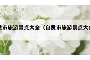 自贡市旅游景点大全（自贡市旅游景点大全图片）
