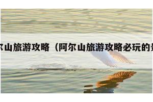 阿尔山旅游攻略（阿尔山旅游攻略必玩的景点）